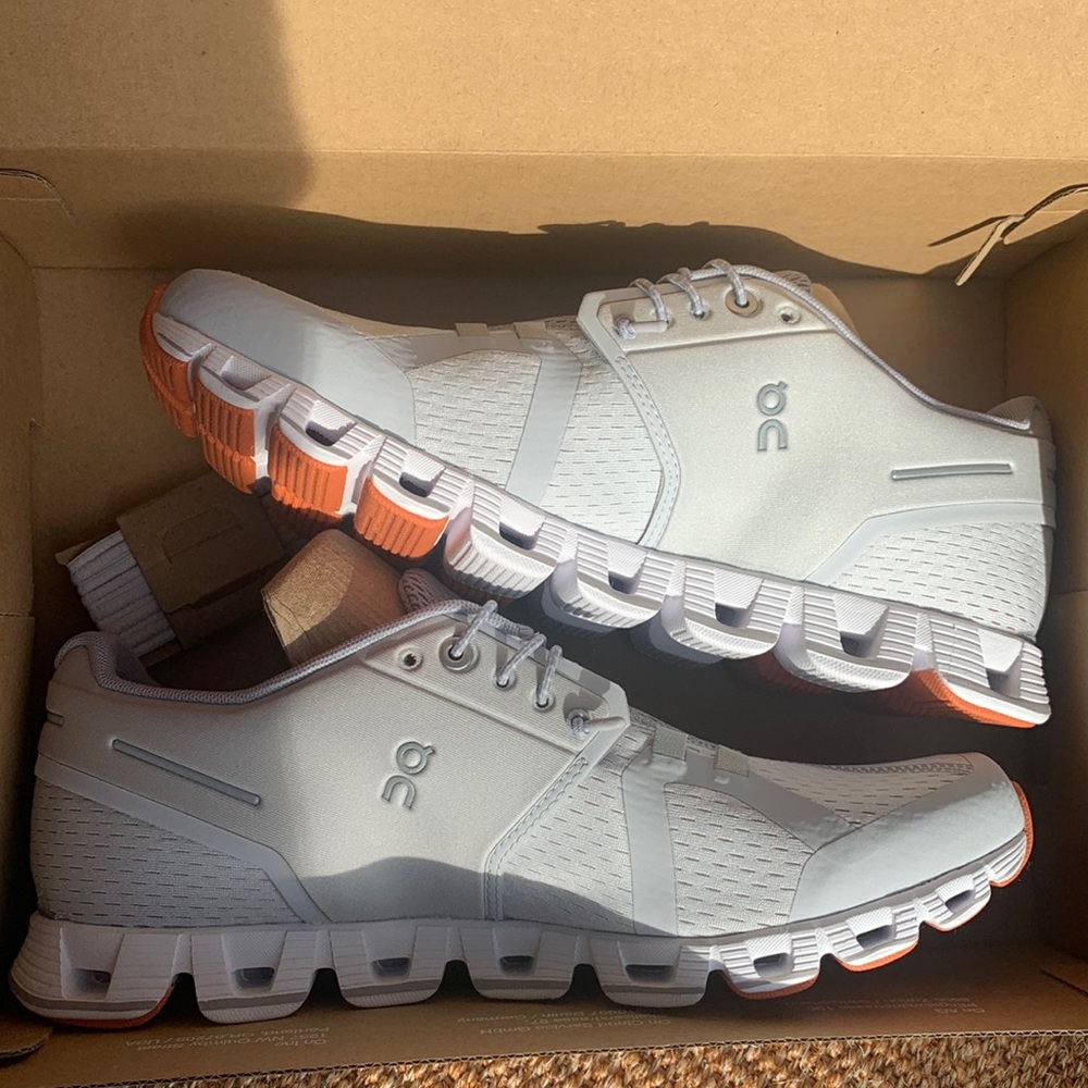 NIB On Cloud Running Glacier White - Womens 9.5